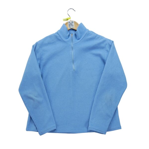 Pull polaires femme manches longues bleu clair Patagonia Col Montant