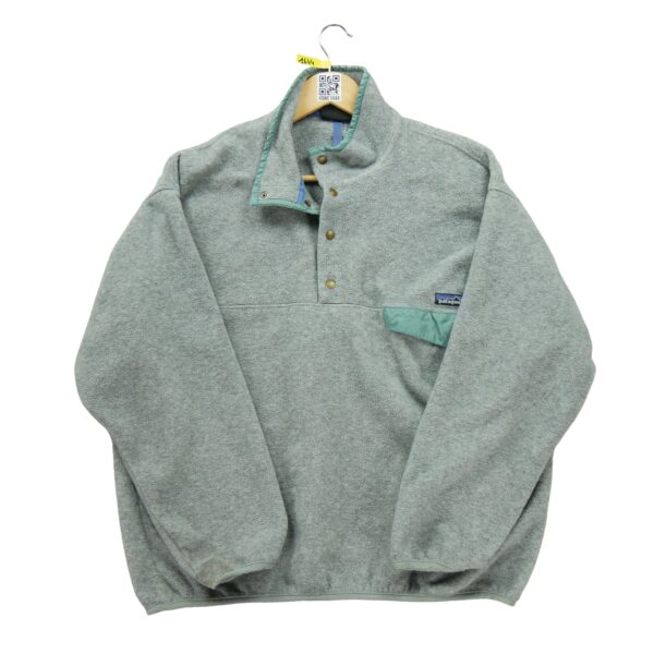 Pull polaires femme manches longues gris Patagonia Motif chine Col Montant