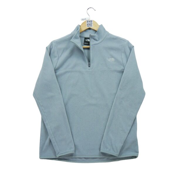 Pull polaires femme manches longues gris The North Face Col Montant