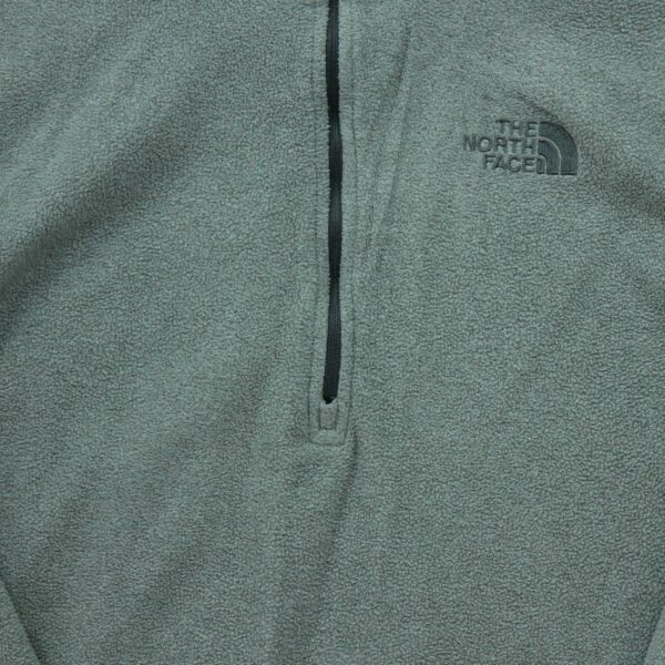 Pull polaires homme manches longues gris The North Face Col Montant