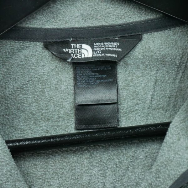 Pull polaires homme manches longues gris The North Face Col Montant