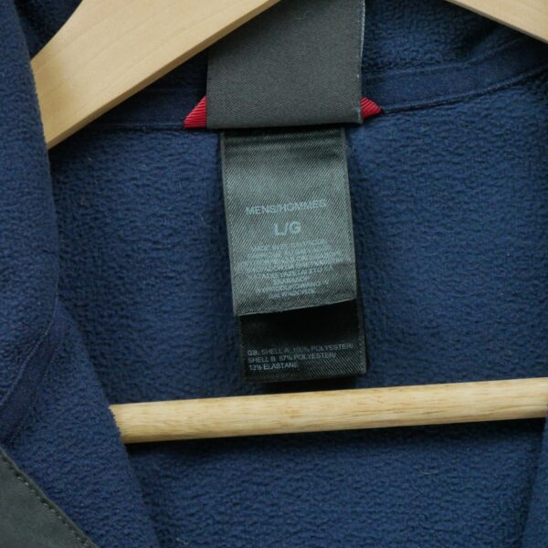 Pull polaires homme manches longues marine The North Face Col Montant