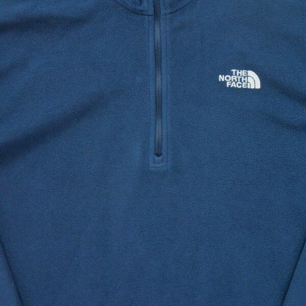 Pull polaires homme manches longues marine The North Face Col Montant