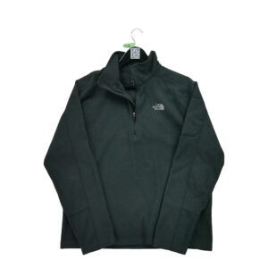 Pull polaires homme manches longues noir The North Face Col Montant