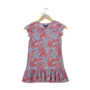 Robe midi enfant rouge Polo Ralph Lauren