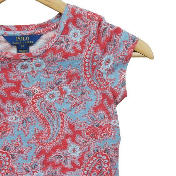 Robe midi enfant rouge Polo Ralph Lauren
