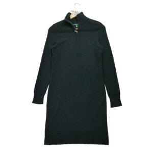 Robe midi femme noir Polo Ralph Lauren