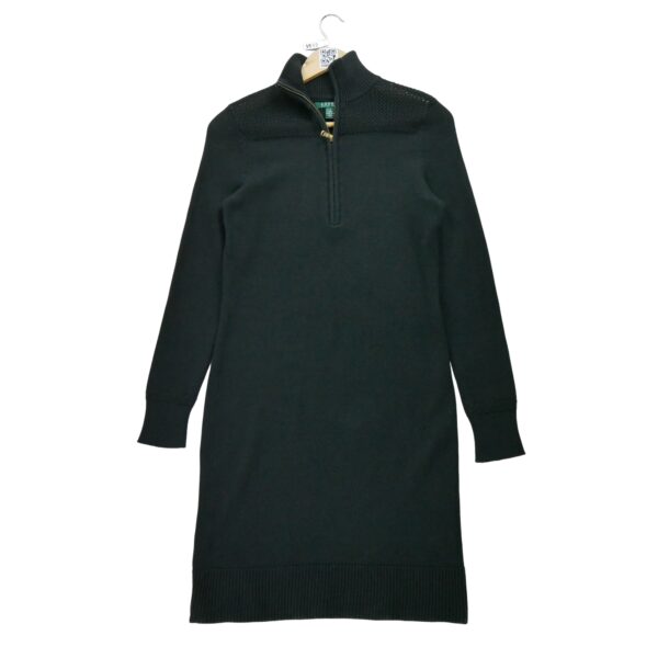 Robe midi femme noir Polo Ralph Lauren