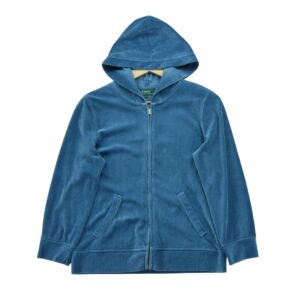 Sweat a capuche femme manches longues bleu Polo Ralph Lauren Col Rond