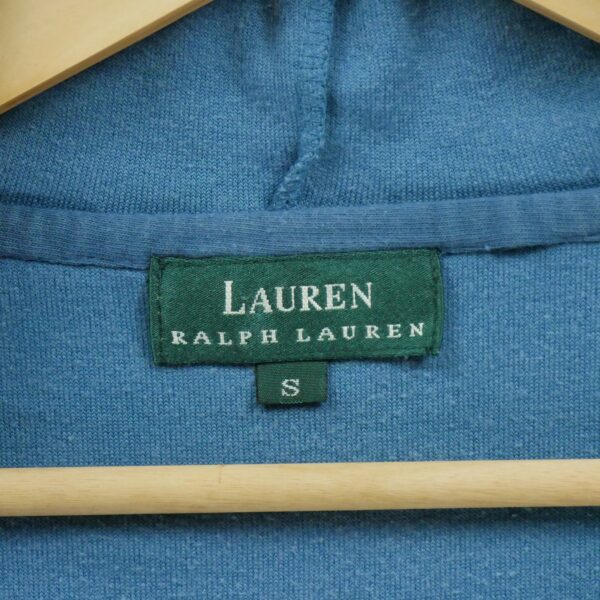 Sweat a capuche femme manches longues bleu Polo Ralph Lauren Col Rond