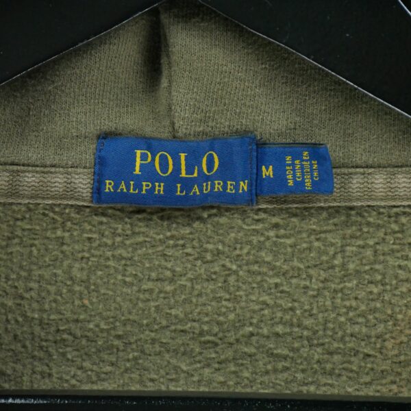 Sweat a capuche femme manches longues kaki Polo Ralph Lauren Col Rond