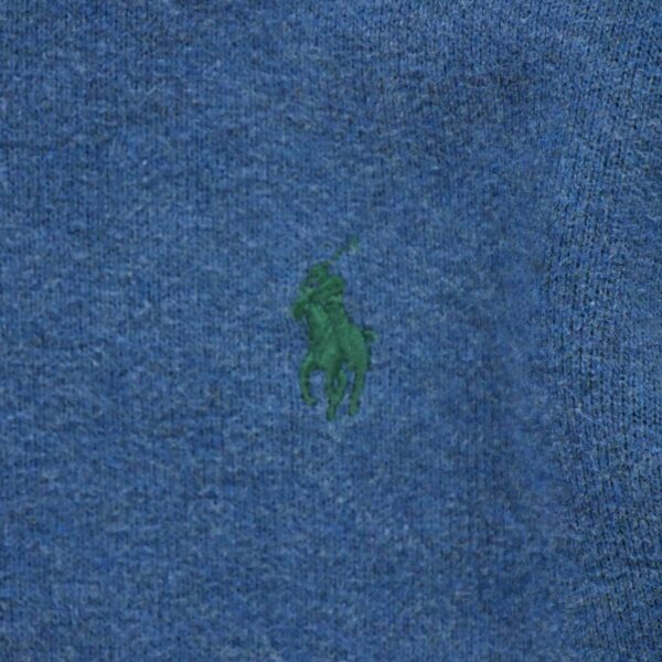 Sweat a capuche homme manches longues bleu Polo Ralph Lauren Col Rond