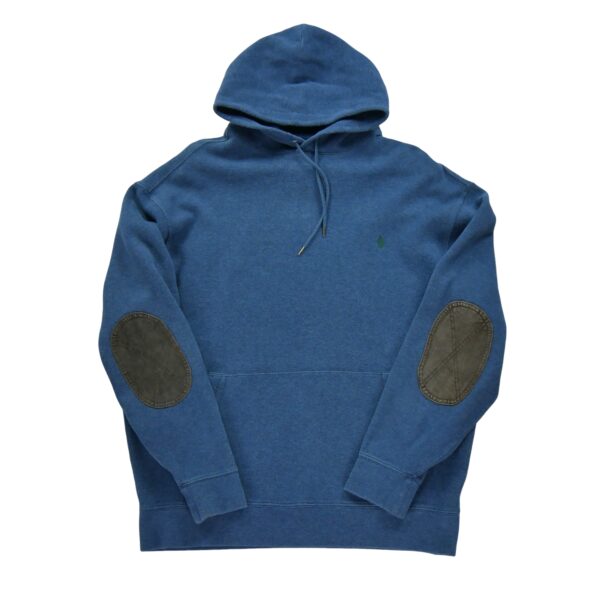 Sweat a capuche homme manches longues bleu Polo Ralph Lauren Col Rond