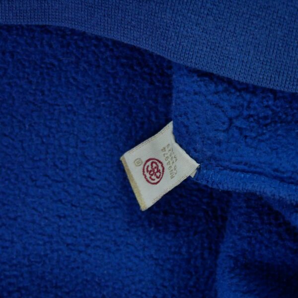 Sweat a capuche homme manches longues bleu Stussy Motif imprime Col Rond