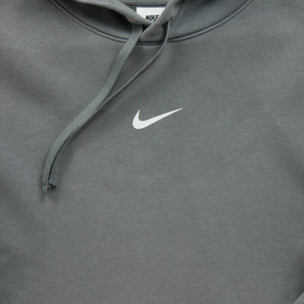 Sweat a capuche homme manches longues gris Nike Col Rond