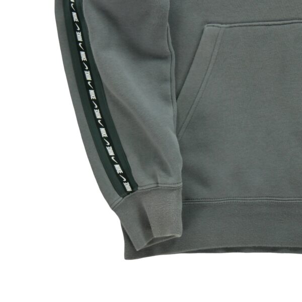 Sweat a capuche homme manches longues gris Nike Col Rond