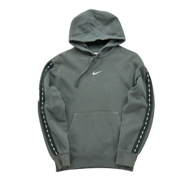 Sweat a capuche homme manches longues gris Nike Col Rond
