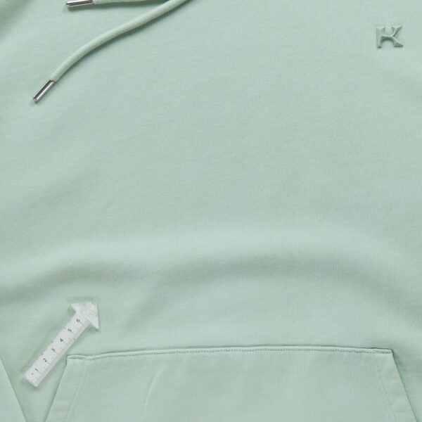 Sweat a capuche homme manches longues vert The Kooples Col Rond