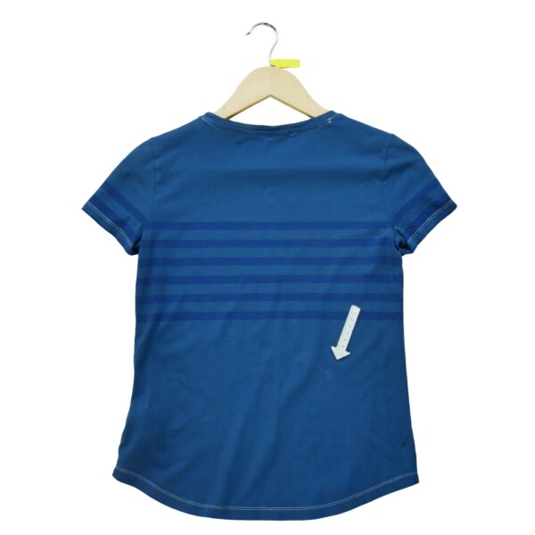 T shirt manches courtes femme bleu Polo Ralph Lauren Motif imprime Col Rond