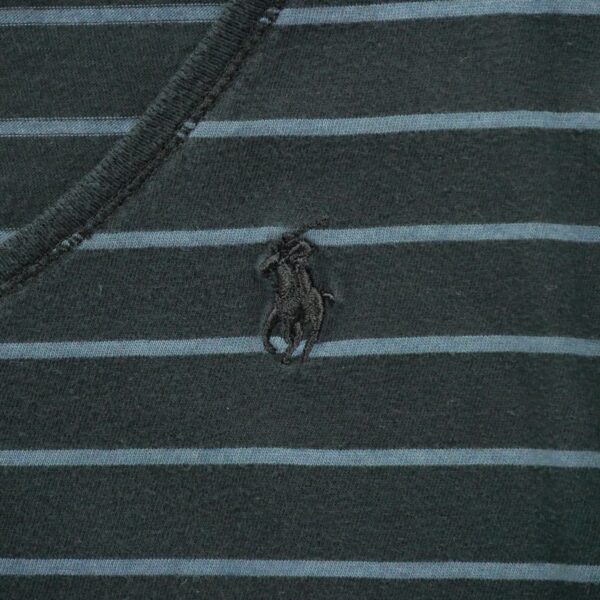 T shirt manches courtes femme marine Polo Ralph Lauren Motif a rayures Col Rond