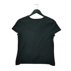 T shirt manches courtes femme noir Polo Ralph Lauren Col V