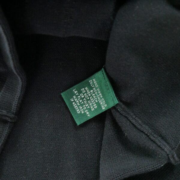 T shirt manches courtes femme noir Polo Ralph Lauren Col V