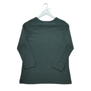 T shirt manches longues femme gris Polo Ralph Lauren Col Rond