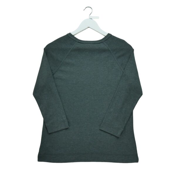 T shirt manches longues femme gris Polo Ralph Lauren Col Rond