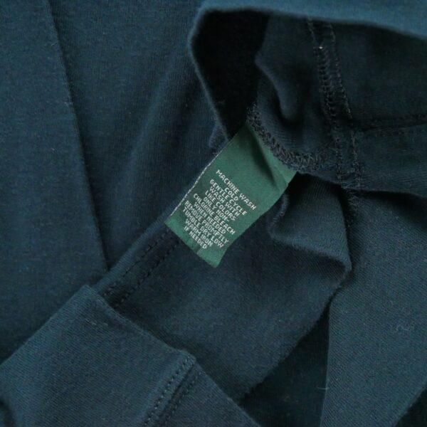 T shirt manches longues femme marine Polo Ralph Lauren Col Rond