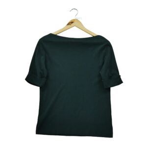 T shirt manches longues femme noir Polo Ralph Lauren Col Rond