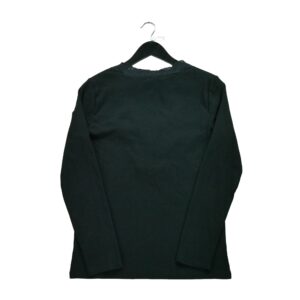 T shirt manches longues femme noir Polo Ralph Lauren Col V