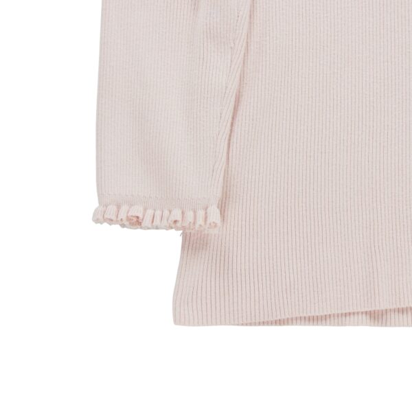 T shirt manches longues femme rose Polo Ralph Lauren Col Rond
