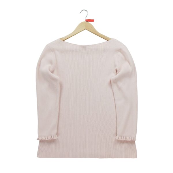 T shirt manches longues femme rose Polo Ralph Lauren Col Rond