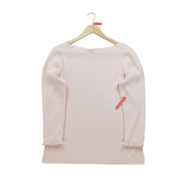 T shirt manches longues femme rose Polo Ralph Lauren Col Rond