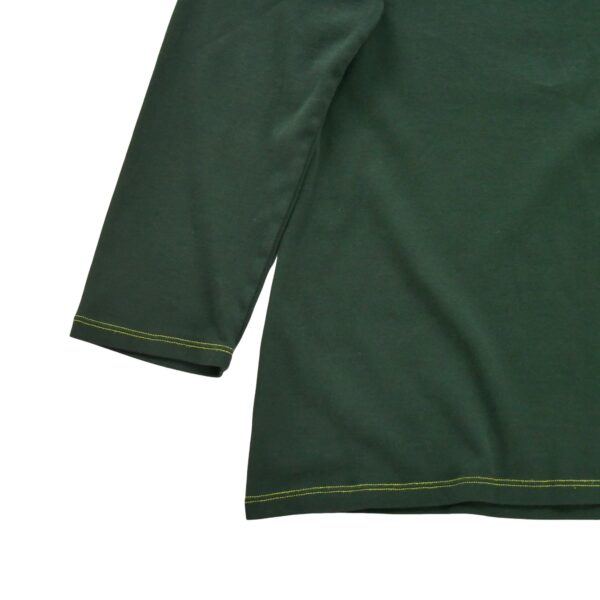T shirt manches longues femme vert Polo Ralph Lauren Col Rond
