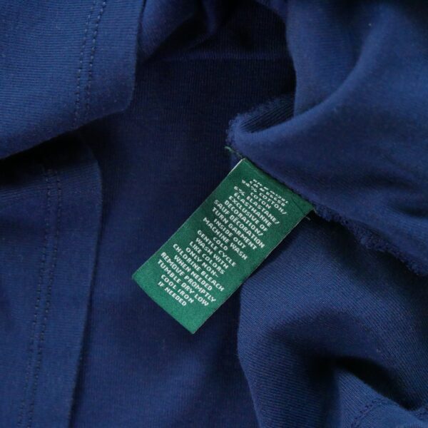 T shirt manches longues homme marine Polo Ralph Lauren Col Rond