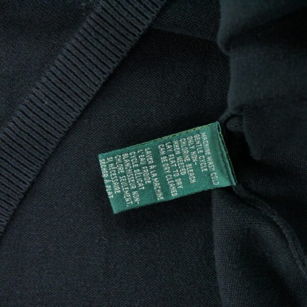 T shirt sans manches femme noir Polo Ralph Lauren Col Rond