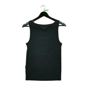 T shirt sans manches femme noir Polo Ralph Lauren Col Rond