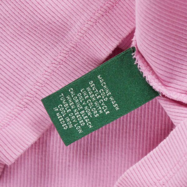 T shirt sans manches femme rose Polo Ralph Lauren Col Rond