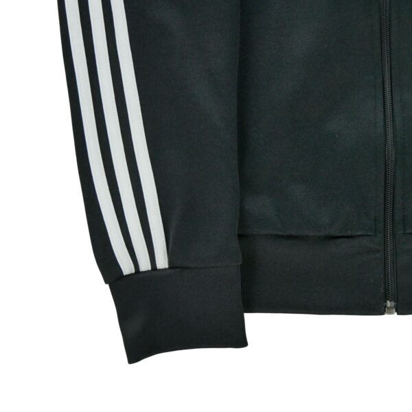 Veste de survetements homme manches longues noir Adidas Col Rond