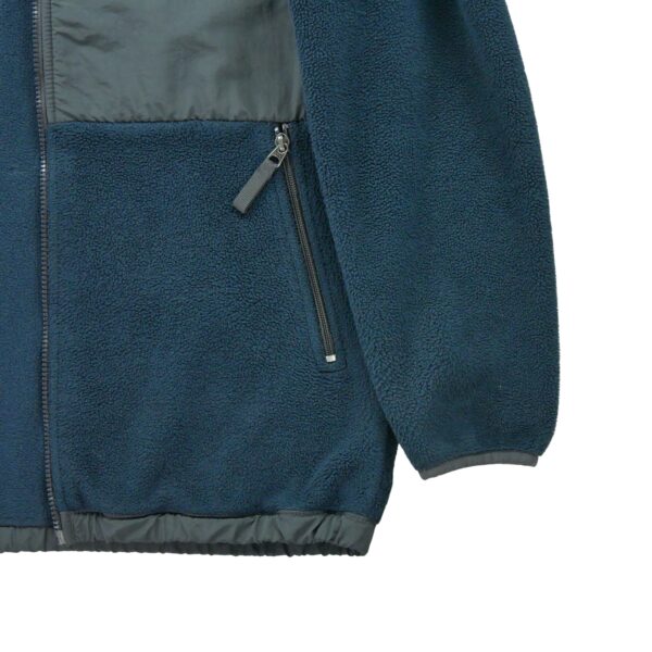 Veste polaires enfant manches longues marine The North Face Col Montant