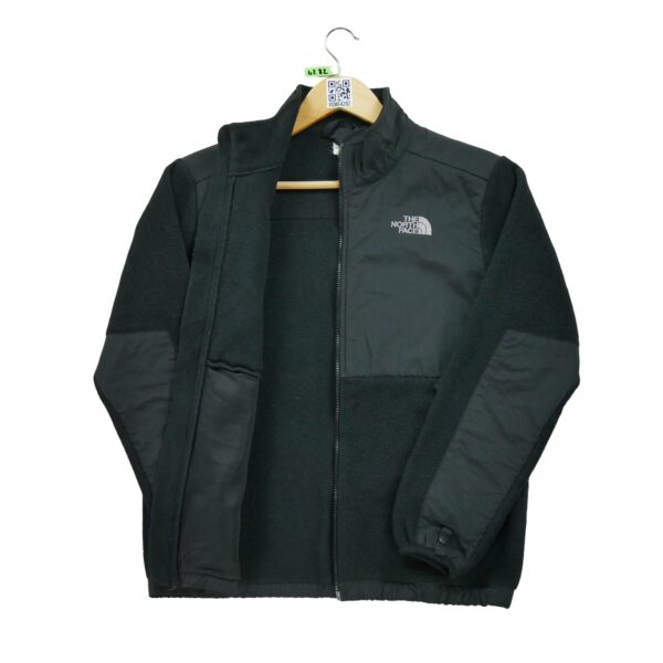 Veste polaires enfant manches longues noir The North Face Col Montant