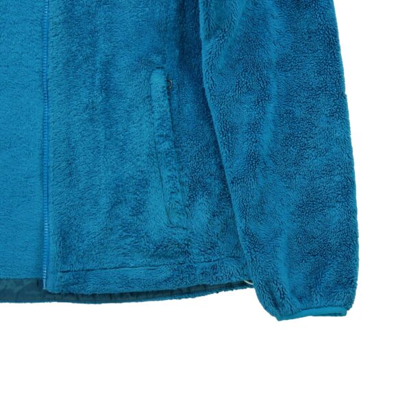 Veste polaires femme manches longues turquoise The North Face Col Montant