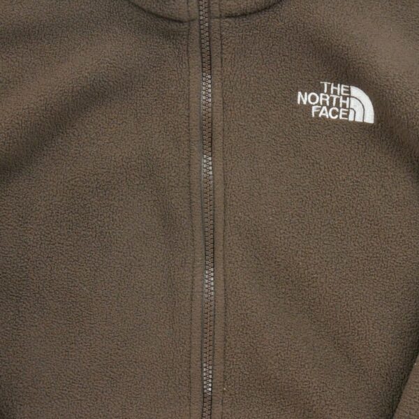 Veste polaires homme manches longues marron The North Face Col Montant
