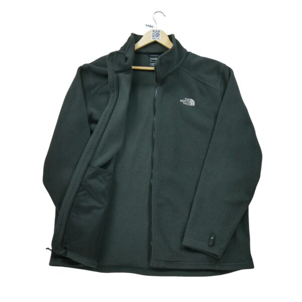 Veste polaires homme manches longues noir The North Face Col Montant