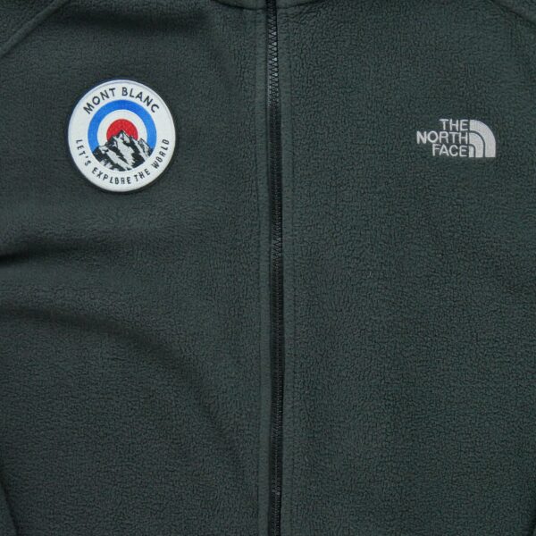 Veste polaires homme manches longues noir The North Face Col Montant