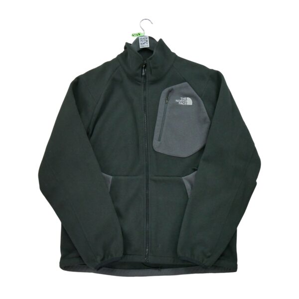 Veste polaires homme manches longues noir The North Face Col Montant