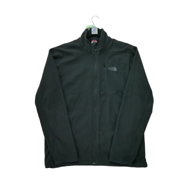 Veste polaires homme manches longues noir The North Face Col Montant