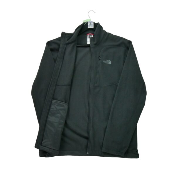 Veste polaires homme manches longues noir The North Face Col Montant