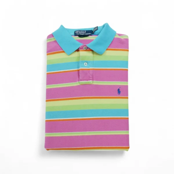 Polo manches courtes Homme  Rose